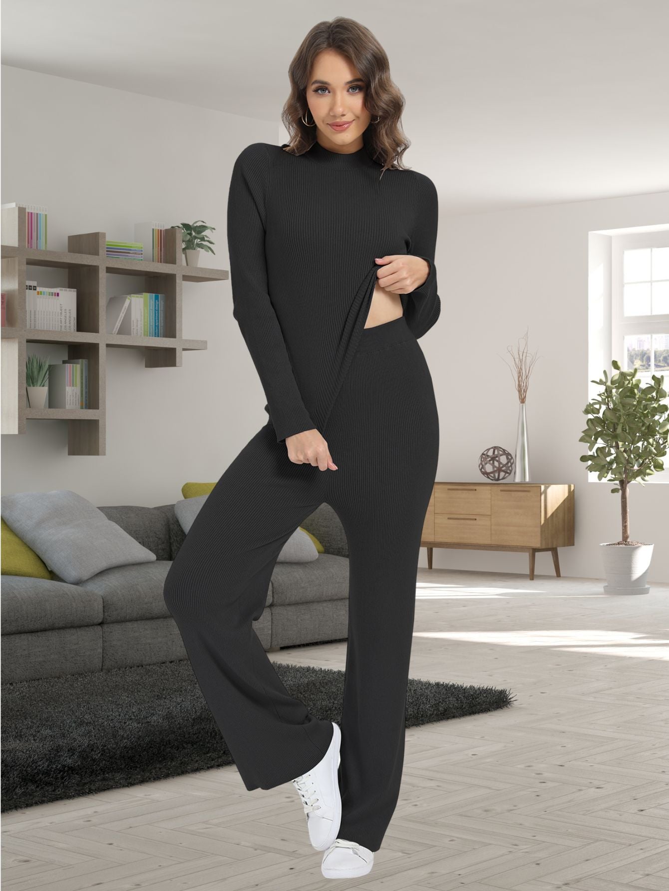 Women's 2-Piece Knit Sweater Set